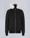 Moose Knuckles Original Ballistic Neoshear Bomber Jacket in Black