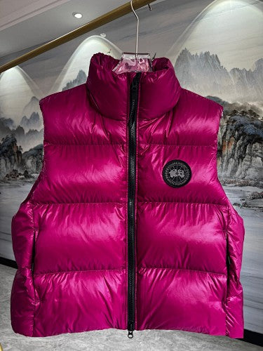 Canada Goose Cypress Black Disc Stand-Collar Down Vest