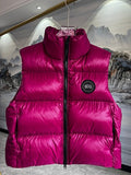 Canada Goose Cypress Black Disc Stand-Collar Down Vest