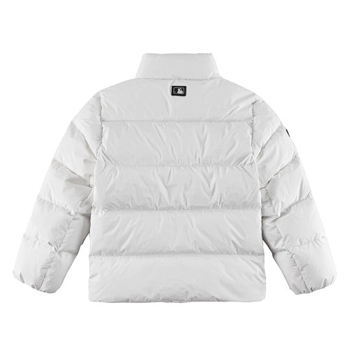 MLB New York Yankees White Unisex Stand-Collar Down Jacket