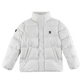 MLB New York Yankees White Unisex Stand-Collar Down Jacket
