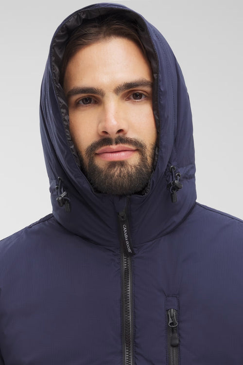 Canada Goose 5078 Navy Hooded Quilted Jacket