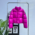 Canada Goose Women's Fuchsia Cropped Puffer Jacket
