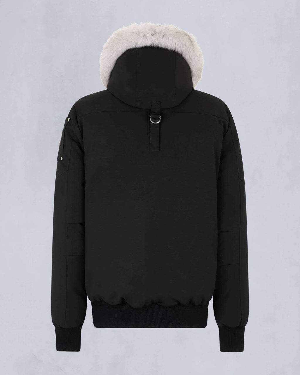 Moose Knuckles Original Ballistic Neoshear Bomber Jacket in Black