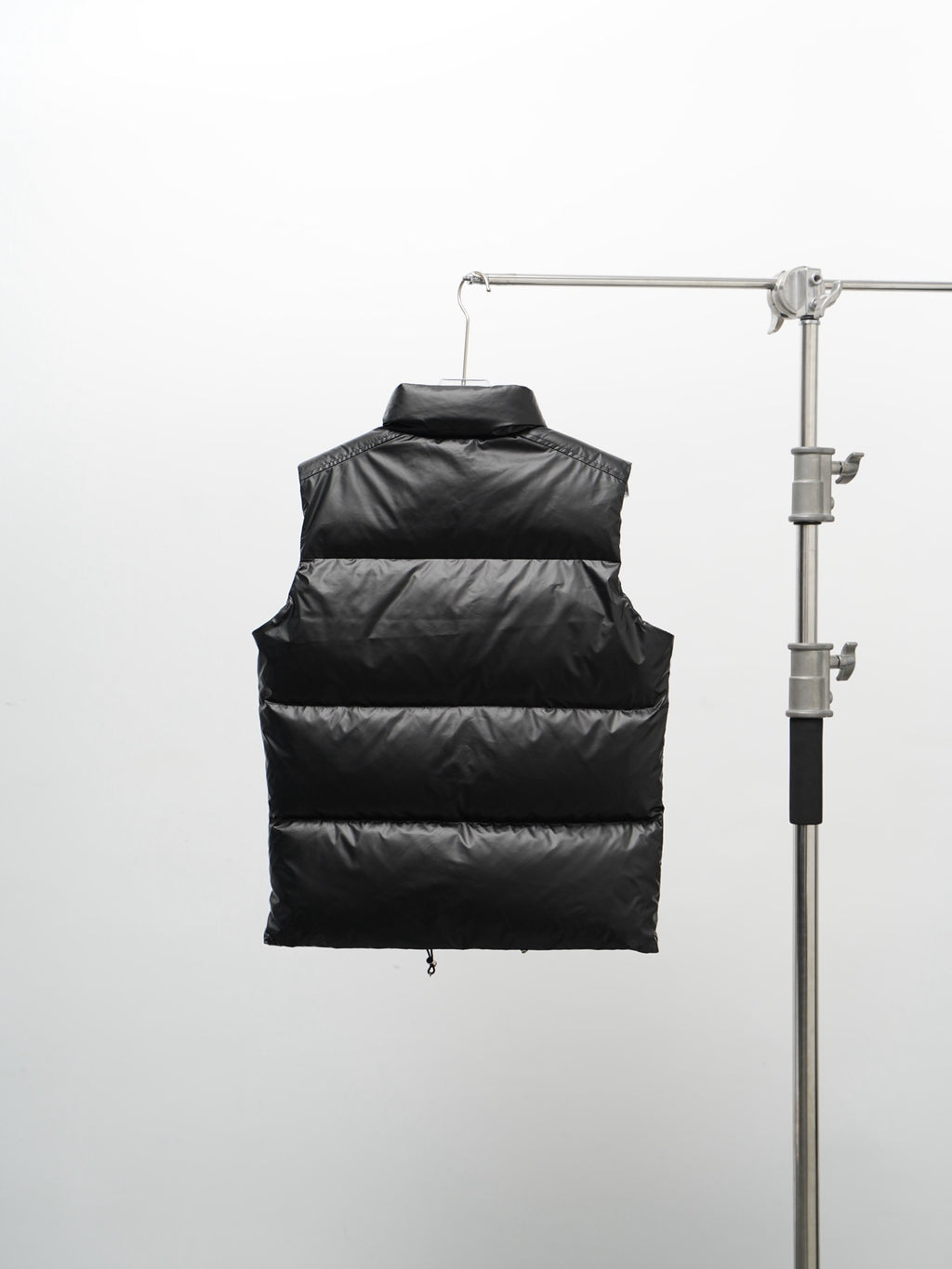 Prada Quilted Puffer Vest in Black