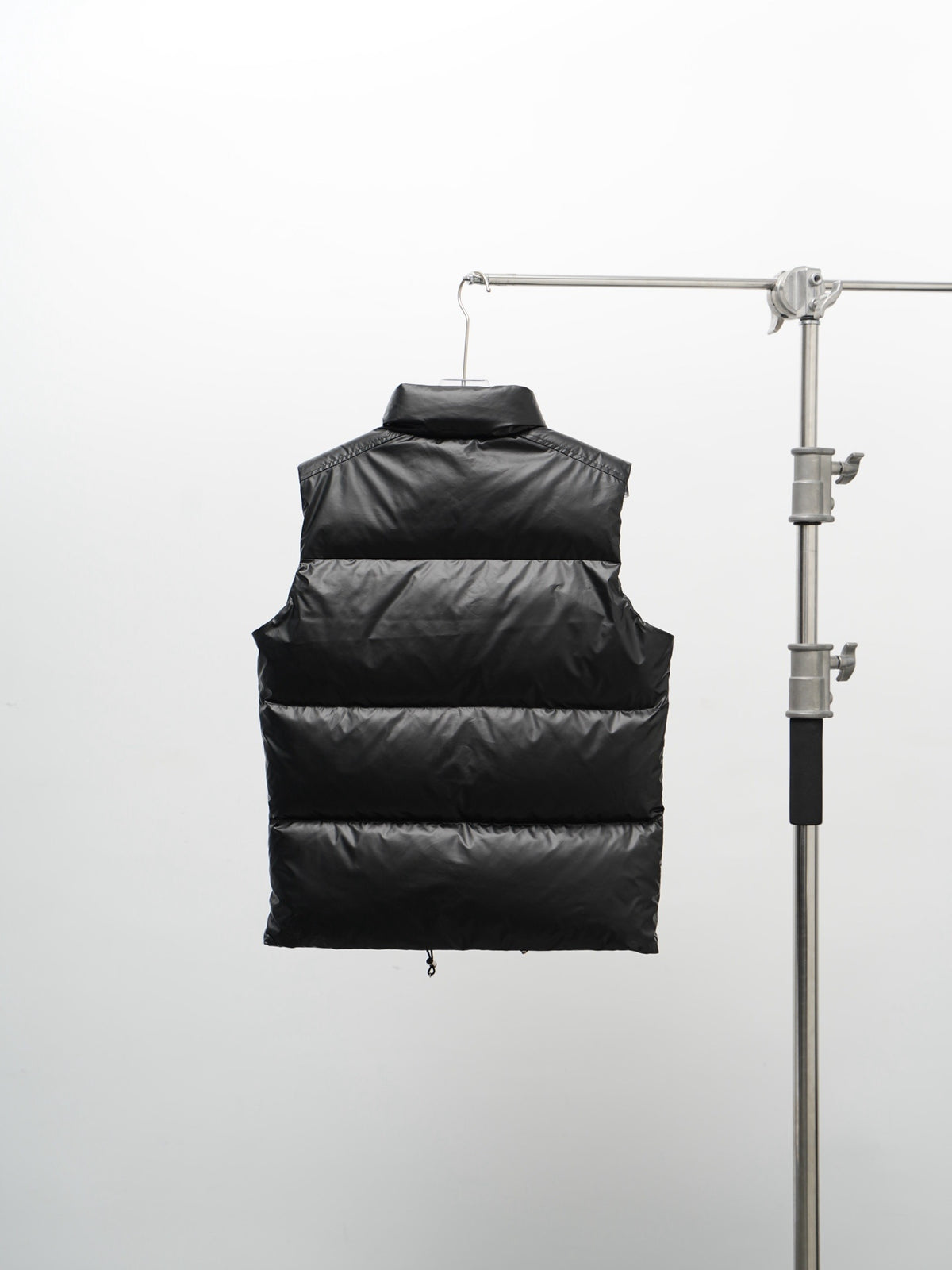 Prada Quilted Puffer Vest in Black