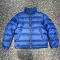 Dior Blue Monogram Quilted Puffer Jacket