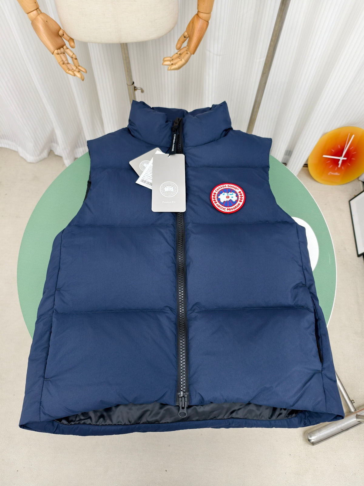 Canada Goose Freestyle Crew Navy Stand-Collar Down Vest