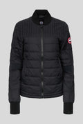 Canada Goose Dunham Black Quilted Bomber Jacket