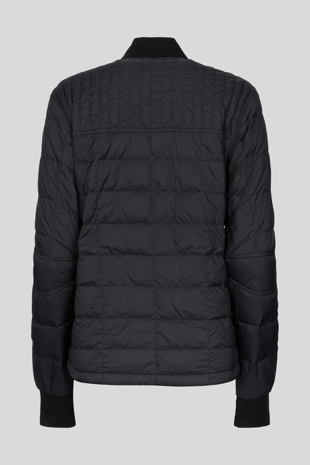 Canada Goose Dunham Black Quilted Bomber Jacket