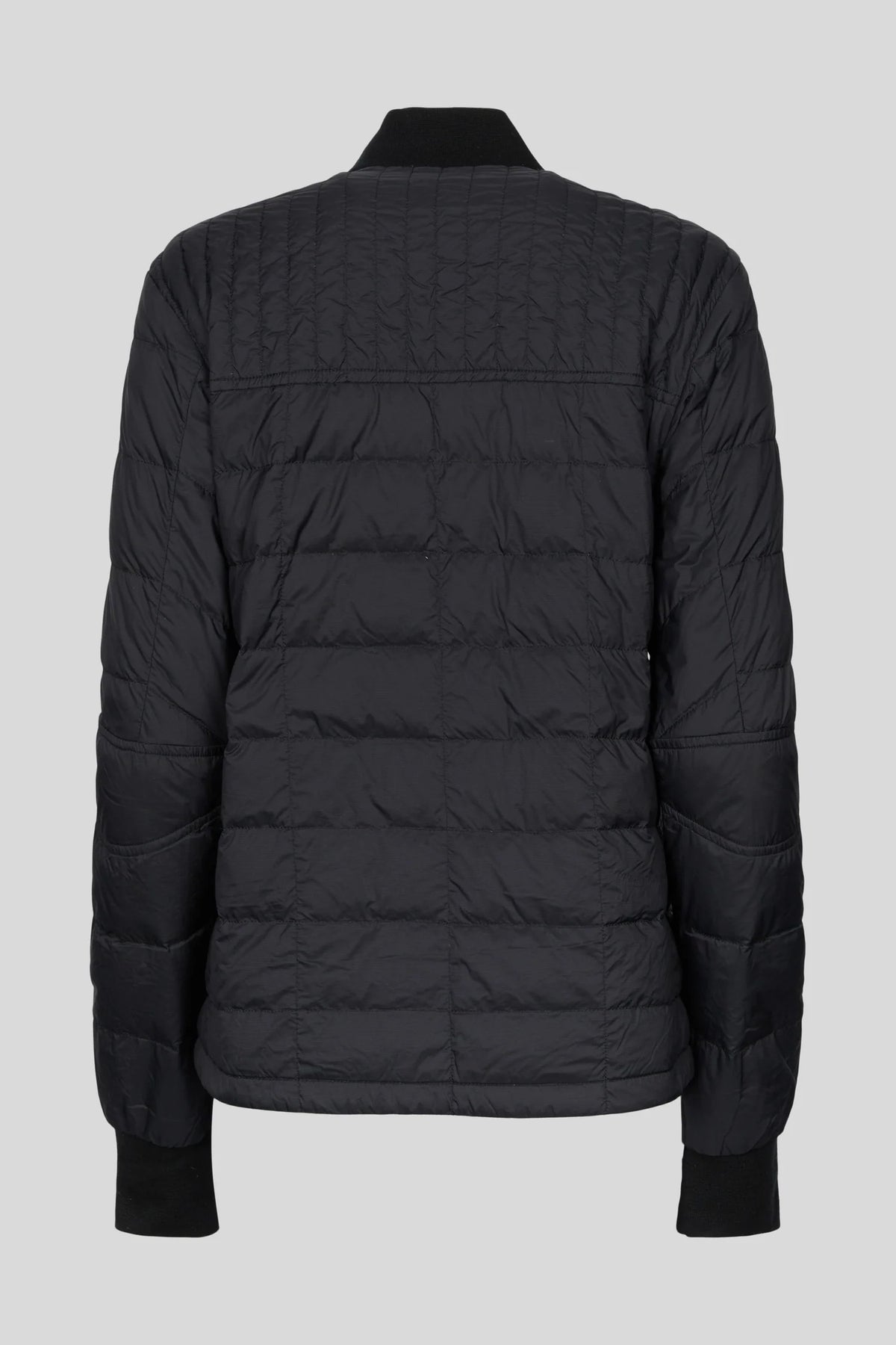 Canada Goose Dunham Black Quilted Bomber Jacket