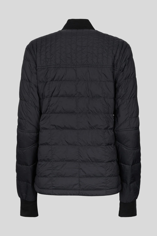 Canada Goose Dunham Black Quilted Bomber Jacket