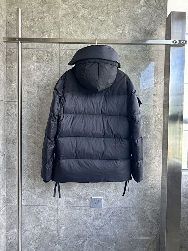 Canada Goose Black Hooded Parka with Utility Pockets