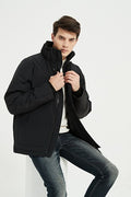 Canada Goose Black Stand-Collar Jacket